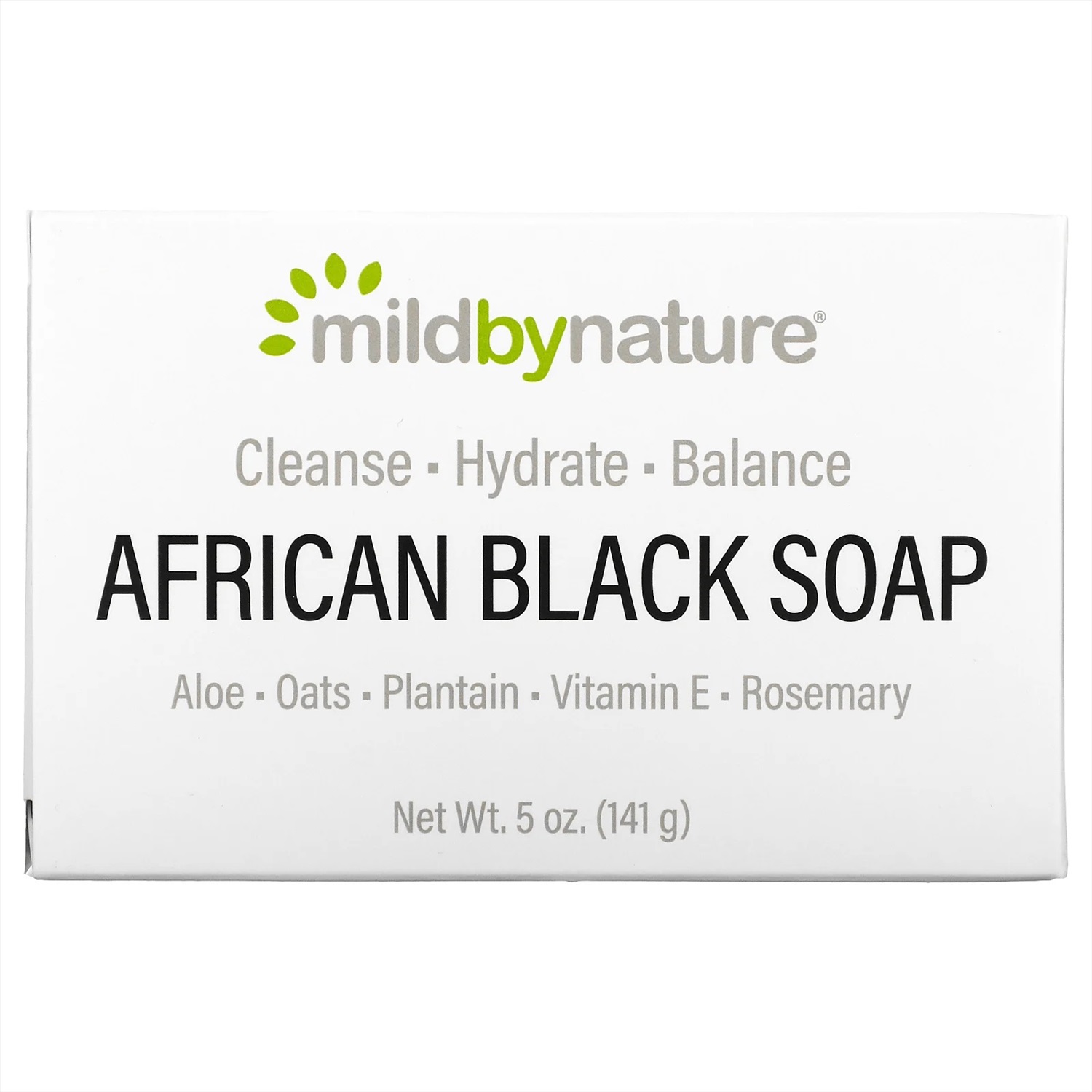 Африканское черное мыло от прыщей и высыпаний Mildbynature