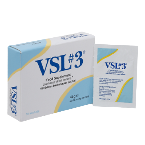 VSL#3 (ВСЛ#3) Пробиотик с молочной кислотой и бифидобактериями, 10 саше