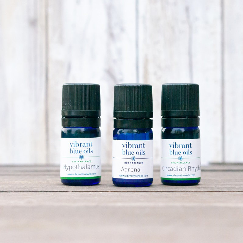 Набор эфирных масел для снятия стресса Vibrant Blue Oils Stress Support Kit™